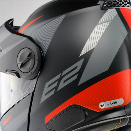 Kask SCHUBERTH E2 defender red